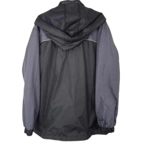 DIMCO Jacksonville Zoo Black Zipper Hoodie Windbreaker Jacket - Men's XXL - Picture 2 of 5